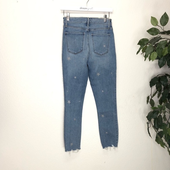 Abercrombie & Fitch Star Detailed Blue Jeans - Picture 6 of 6